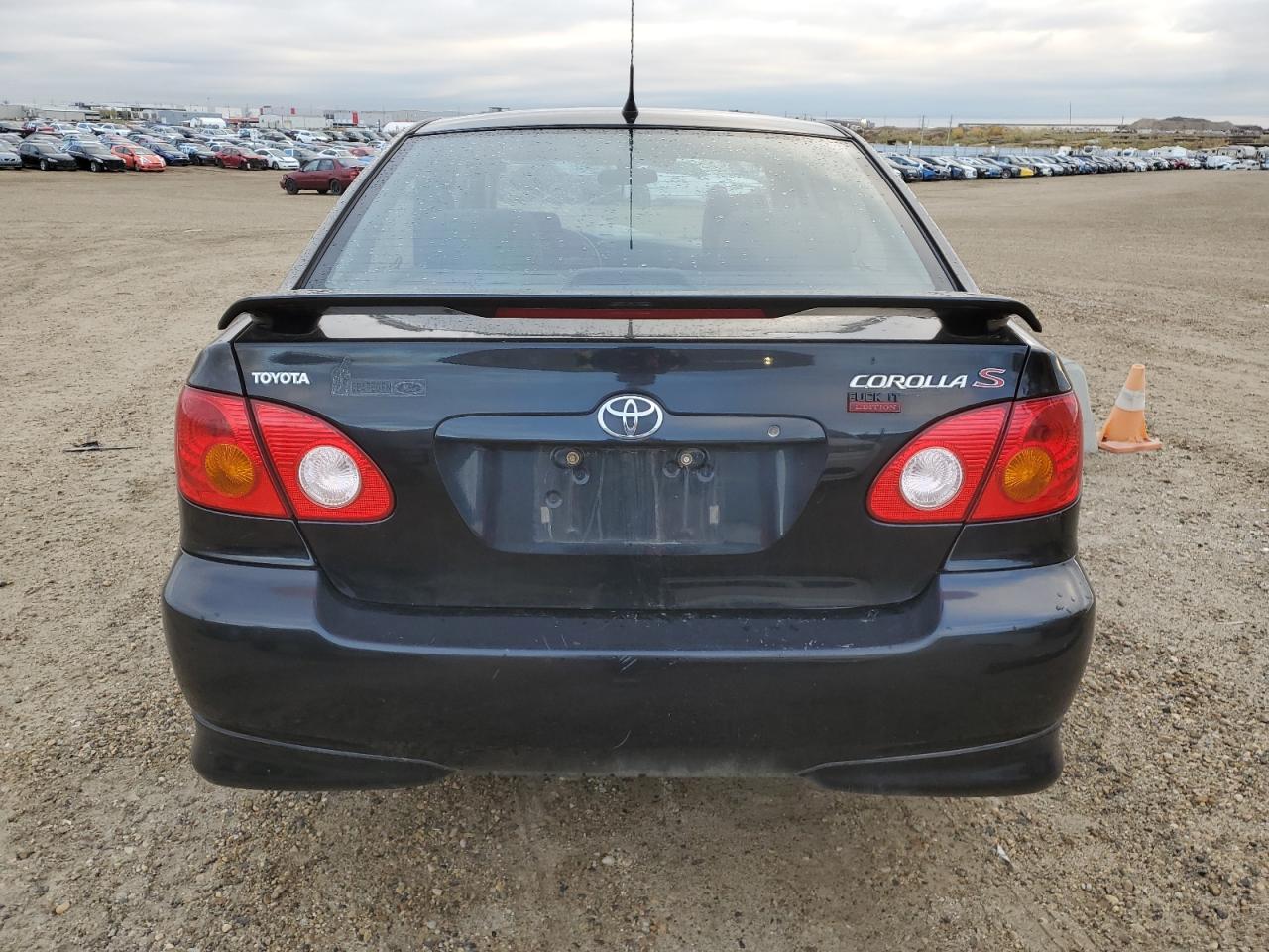 2004 Toyota Corolla VIN 2T1BR32E94C804236 Copart auction photo, side / undercarriage damage thumbnail 6
