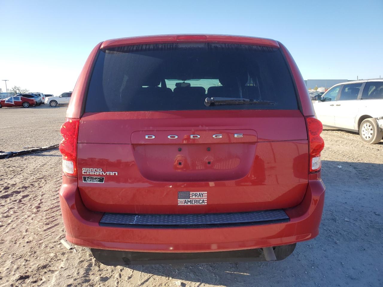 2015 Dodge Caravan VIN 2C4RDGCG1FR669650 Copart auction photo, front end damage thumbnail 6