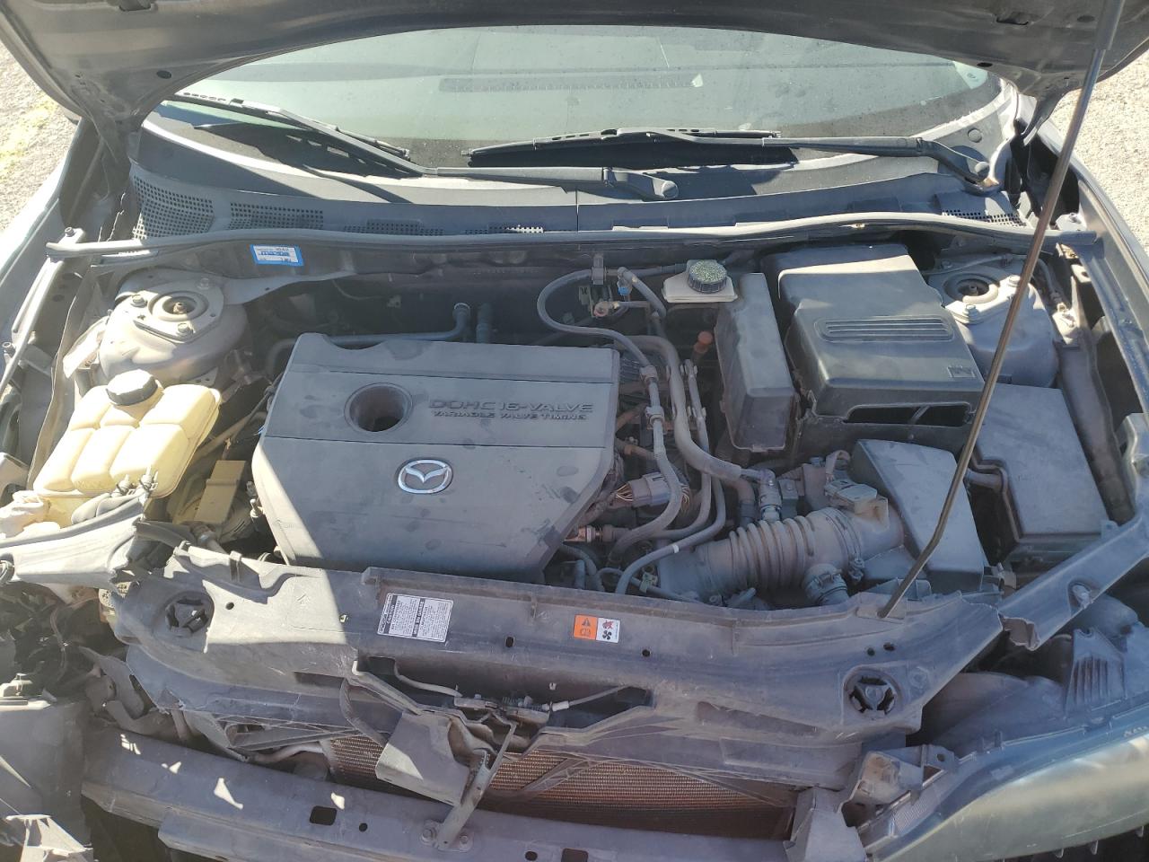 2007 Mazda 3 VIN JM1BK323671746310 Copart auction photo, front end damage thumbnail 11