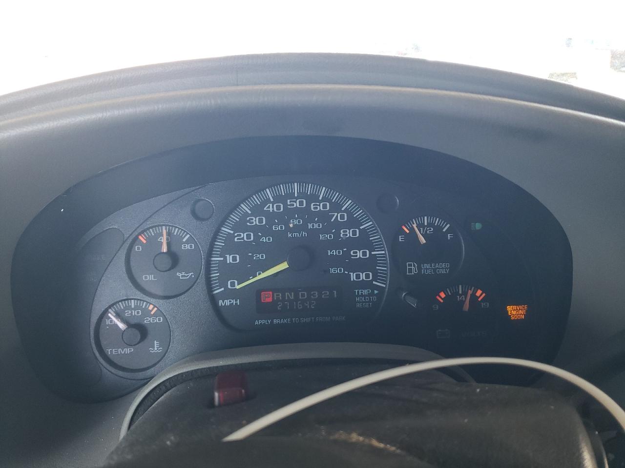 2001 Chevrolet Astro VIN 1GCDM19W51B140862 Copart auction photo, front end damage thumbnail 9