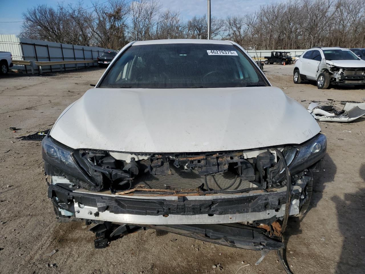 2021 Toyota Camry VIN 4T1G11AK9MU558215 Copart auction photo, front end / side damage thumbnail 5