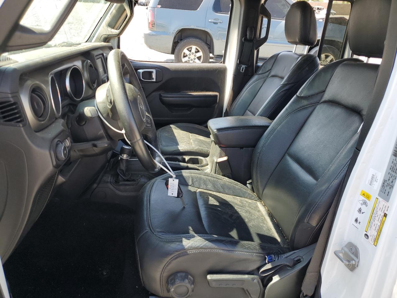 2018 Jeep Wrangler VIN 1C4HJXDG9JW171831 Copart auction photo, all over damage thumbnail 7