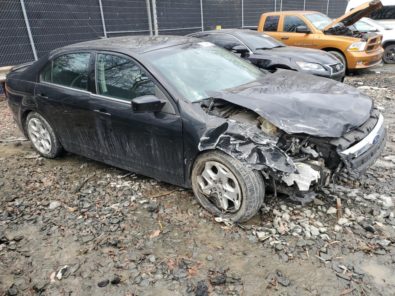 2011 Ford Fusion VIN 3FAHP0HA6BR316457 Copart auction photo, front end damage thumbnail 4