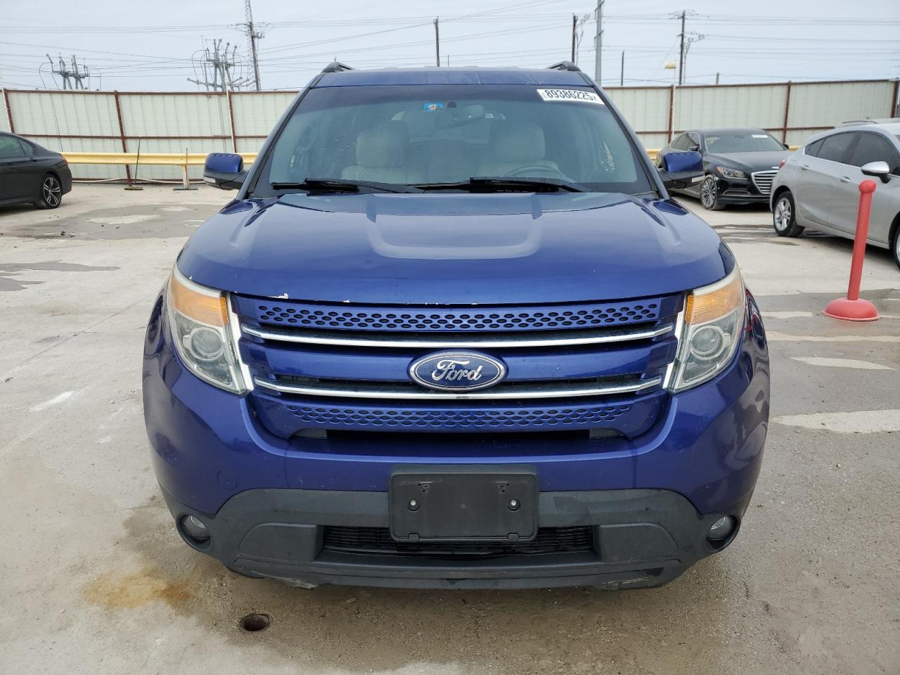 2014 Ford Explorer VIN 1FM5K7F86EGA23864 Copart auction photo, side / hail damage thumbnail 5