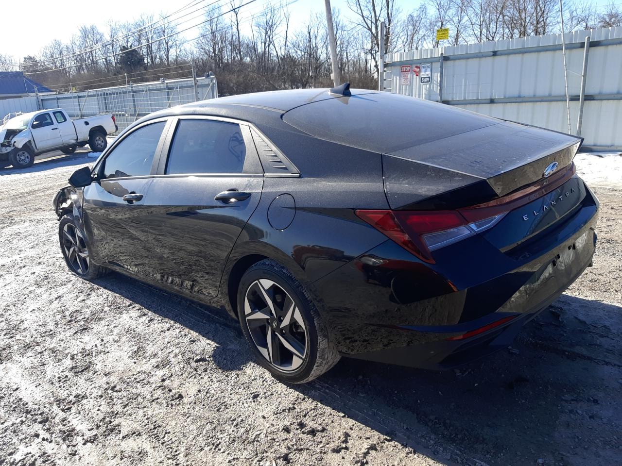 2023 Hyundai Elantra VIN KMHLS4AG4PU570608 Copart auction photo, front end damage thumbnail 2