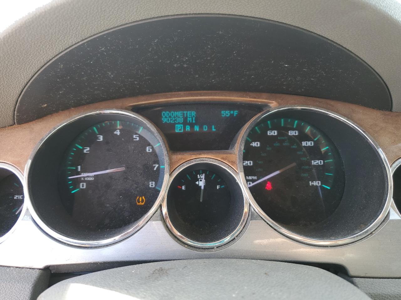 2012 Buick Enclave VIN 5GAKRCED6CJ362071 Copart auction photo, mechanical / rear end damage thumbnail 9