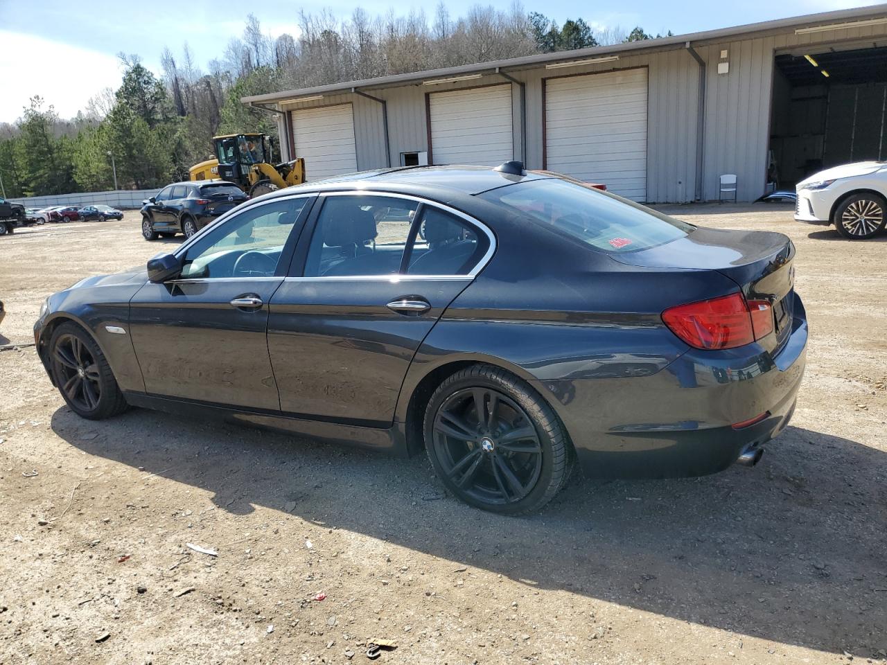 2013 BMW 5er VIN WBAFU7C54DDU71501 Copart auction photo, side damage thumbnail 2