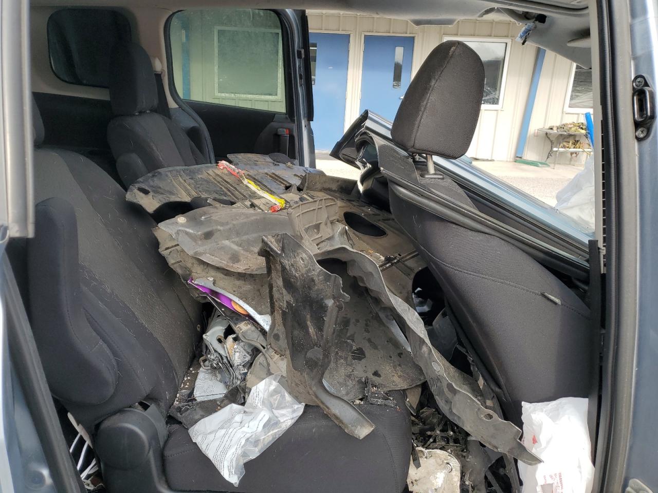 2012 Mazda 5 VIN JM1CW2CL6C0100380 Copart auction photo, all over damage thumbnail 11
