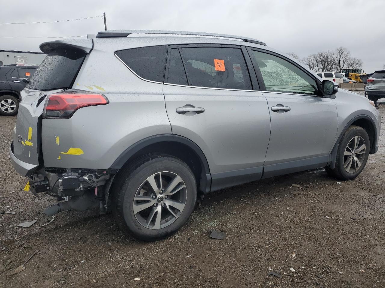 2018 Toyota RAV 4 VIN JTMRFREV2JJ227099 Copart auction photo, all over damage thumbnail 3