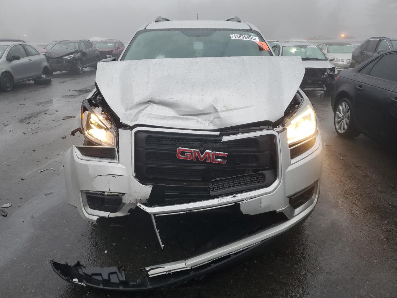 2015 GMC Acadia VIN 1GKKVPKD7FJ204112 Copart auction photo, front end damage thumbnail 5