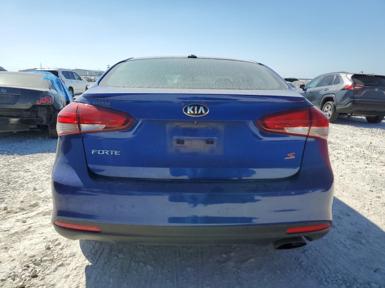 2017 KIA Forte VIN 3KPFL4A75HE098871 Copart auction photo, hail / minor dent/scratches damage thumbnail 6