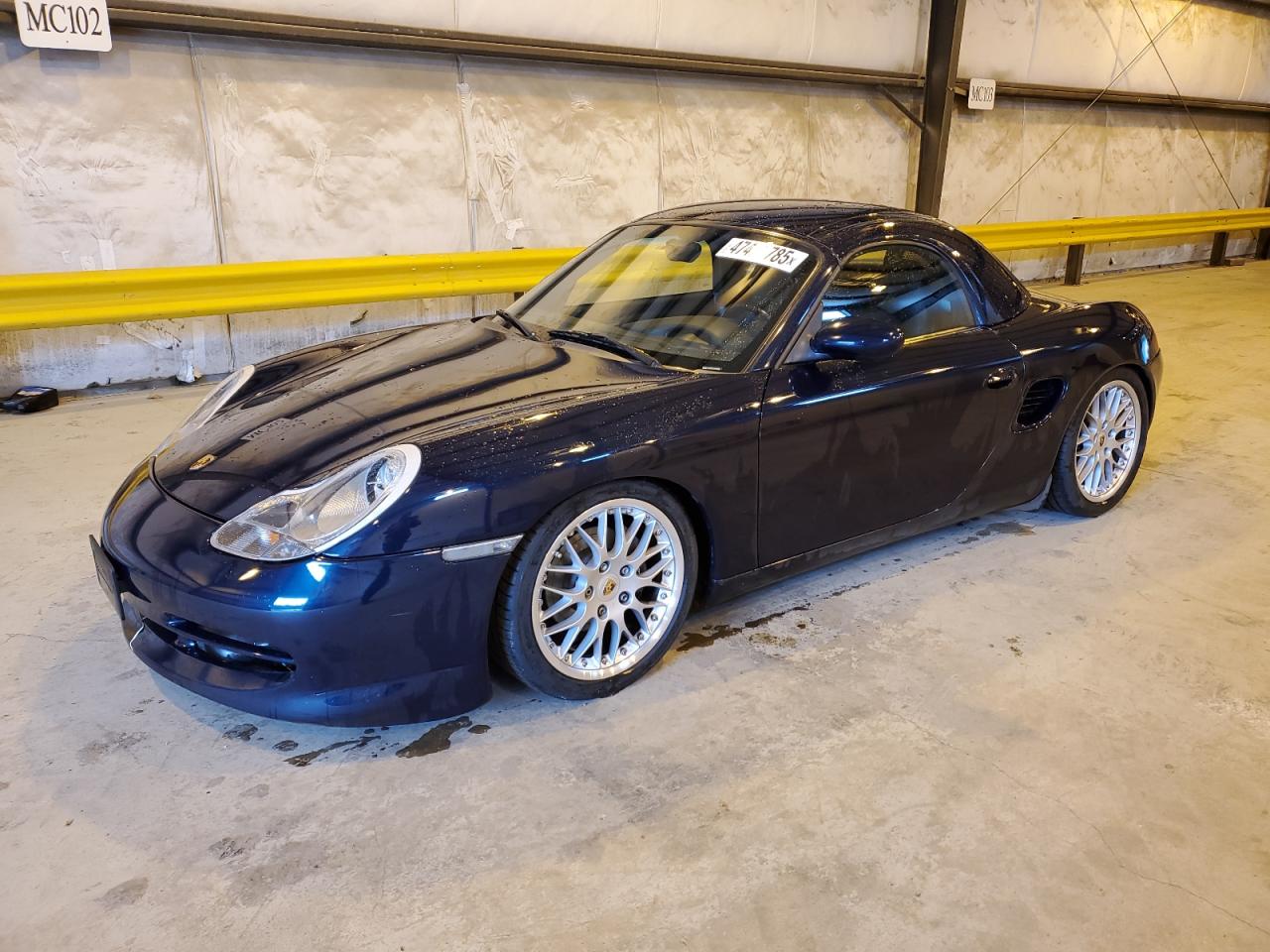1999 Porsche Boxster VIN WP0CA2983XU630435 - Copart auction photo