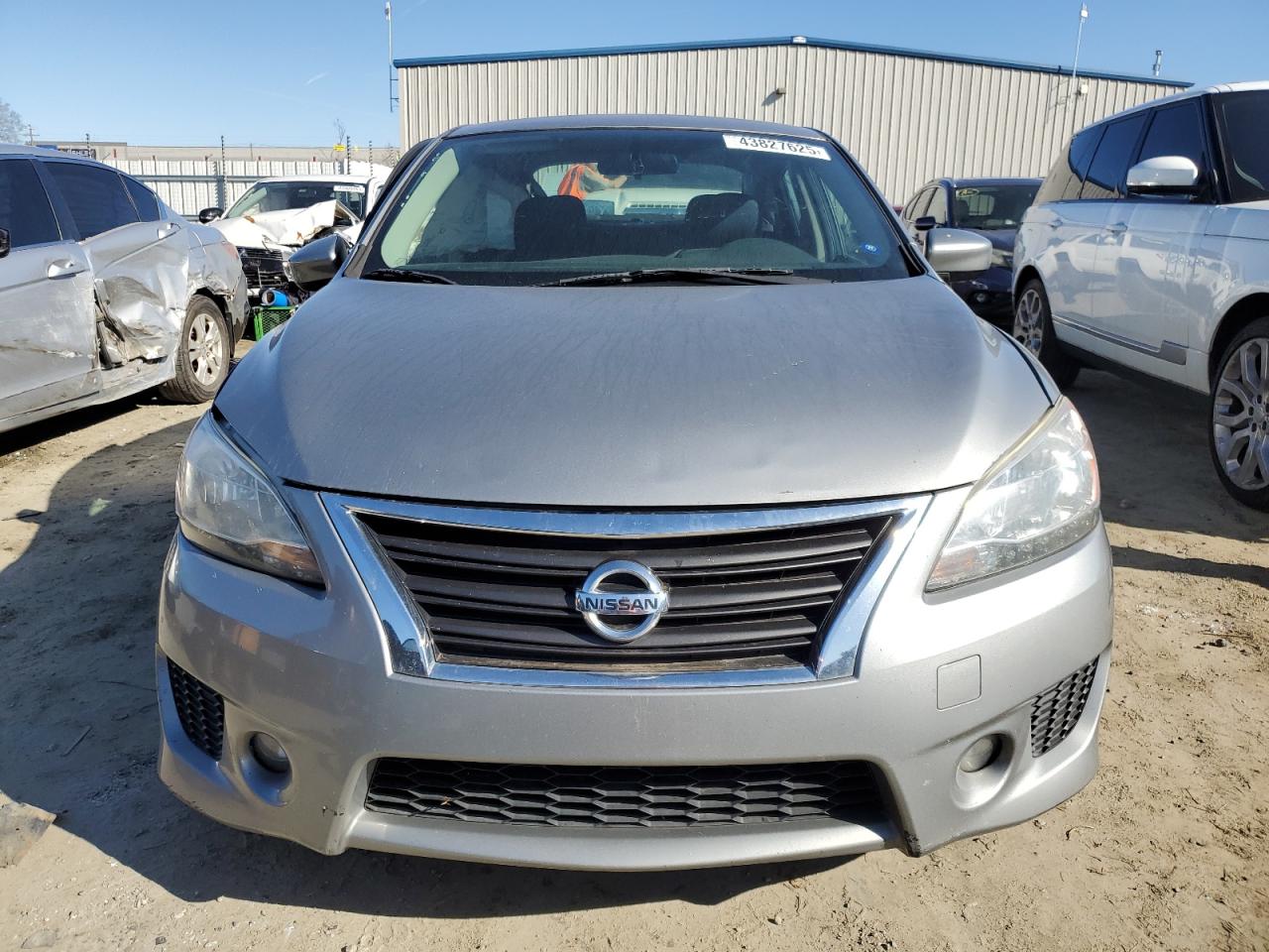 2014 Nissan Sentra VIN 3N1AB7AP1EL647698 Copart auction photo, side / front end damage thumbnail 5