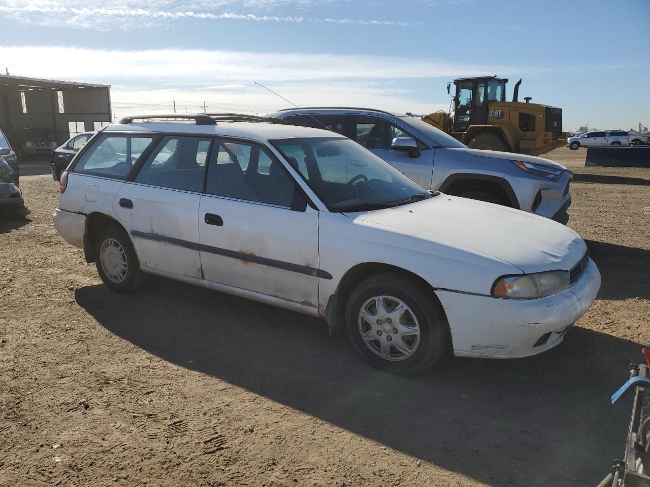 1996 Subaru Legacy VIN 4S3BK4257T7306191 Copart auction photo, rear end damage thumbnail 4