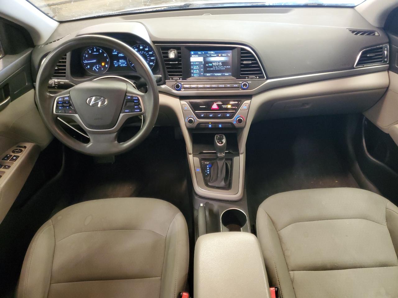 2017 Hyundai Elantra VIN 5NPD84LF6HH012718 Copart auction photo, front end damage thumbnail 8