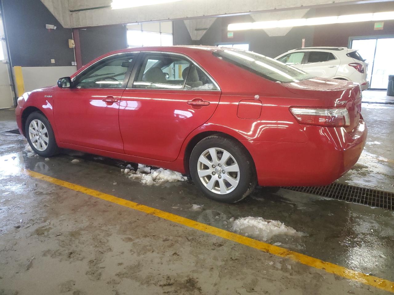 2007 Toyota Camry VIN JTNBB46K573015455 Copart auction photo, side / rear end damage thumbnail 2