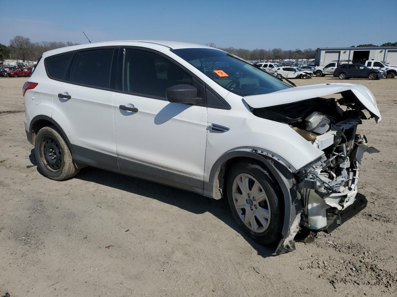 2014 Ford Escape VIN 1FMCU0F72EUD87037 Copart auction photo, front end / minor dent/scratches damage thumbnail 4