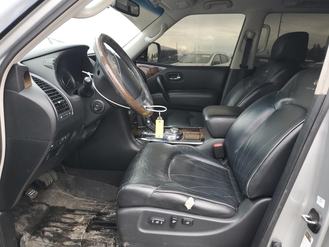 2014 Infiniti QX80 VIN JN8AZ2NE4E9063720 Copart auction photo, front end damage thumbnail 7