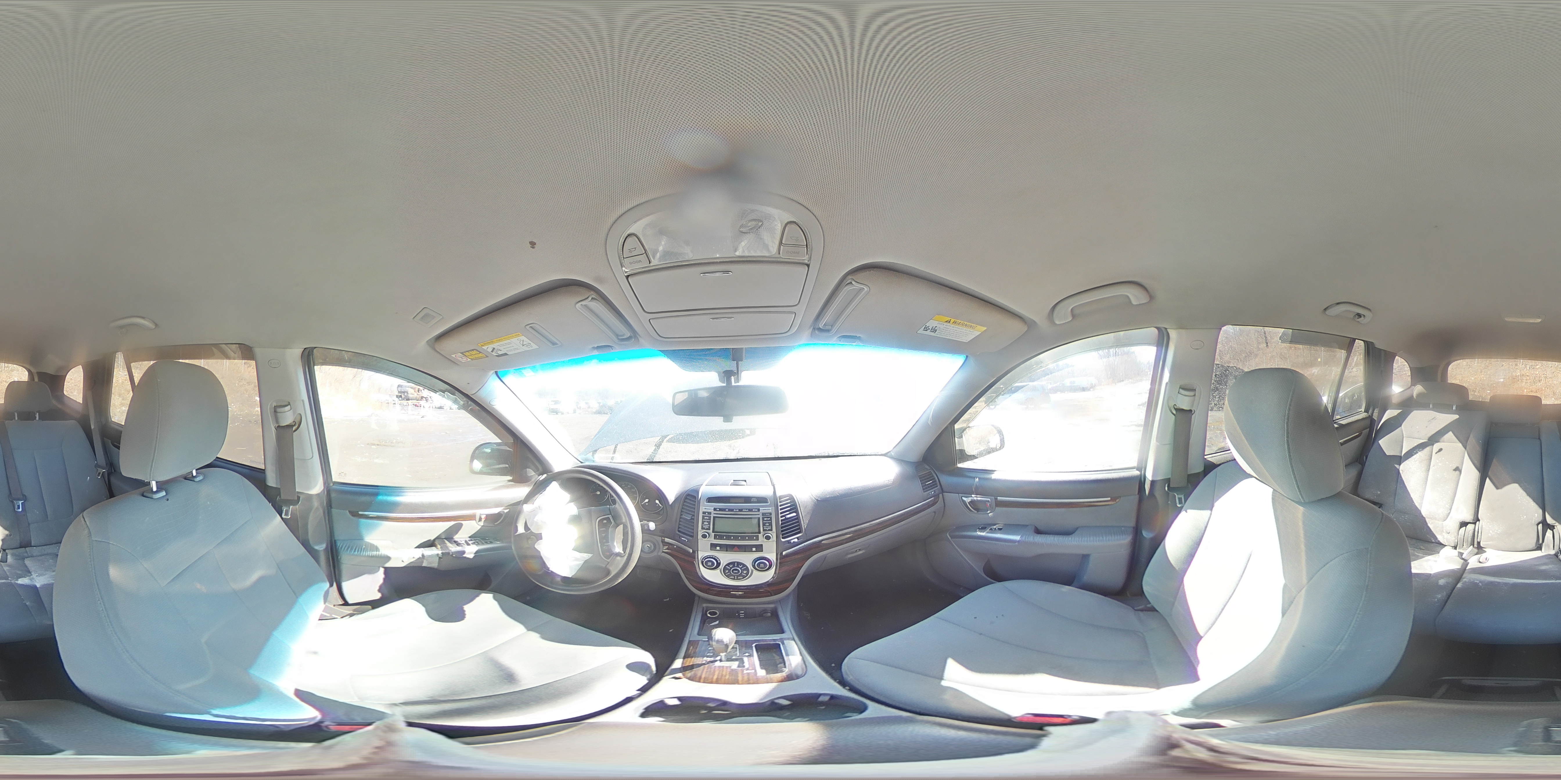 2012 Hyundai Santa Fe VIN 5XYZGDAB5CG141526 Copart auction photo, front end / minor dent/scratches damage thumbnail 14