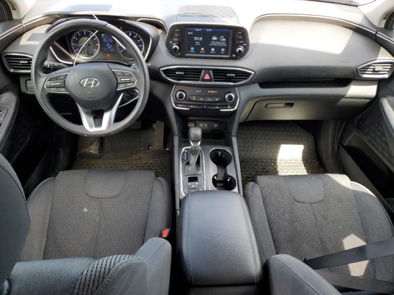 2019 Hyundai Santa Fe VIN 5NMS2CAD0KH117084 Copart auction photo, all over damage thumbnail 8