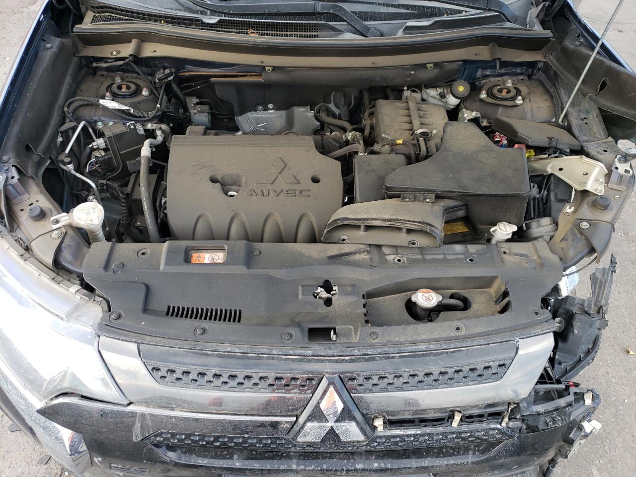 2020 Mitsubishi Outlander VIN JA4AZ3A35LZ043117 Copart auction photo, front end / side damage thumbnail 12