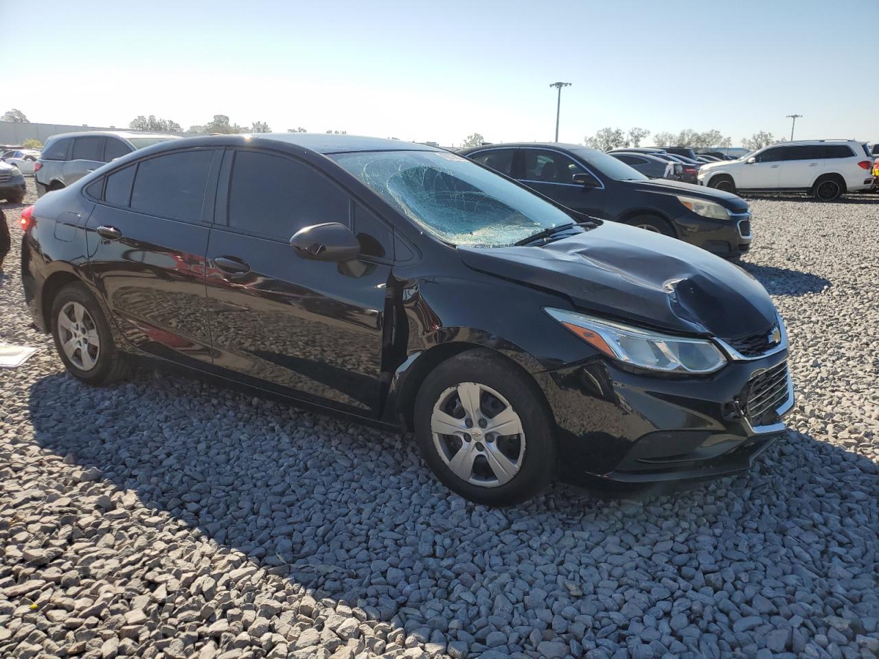 2018 Chevrolet Cruze VIN 1G1BC5SM7J7218726 Copart auction photo, front end damage thumbnail 4