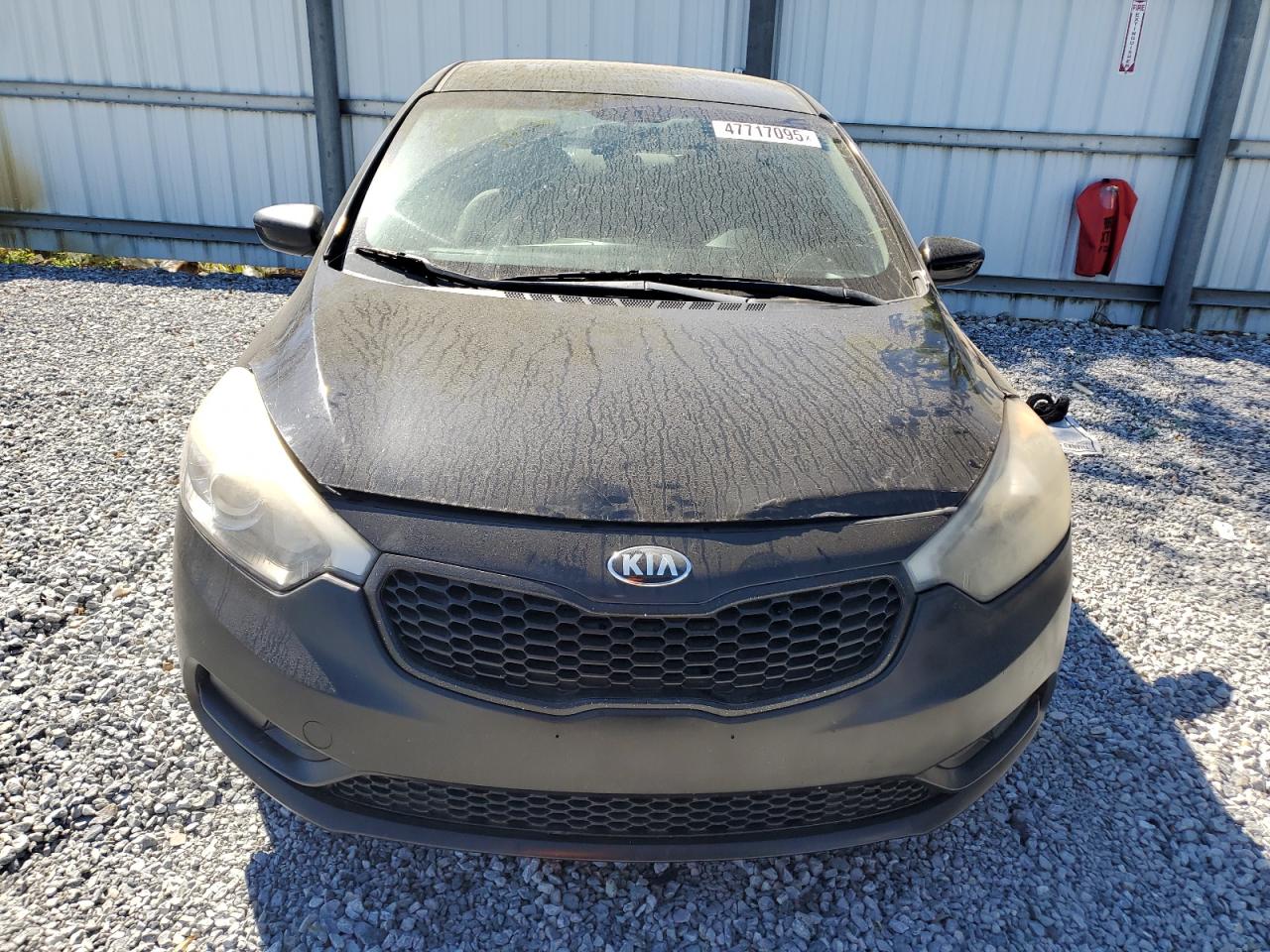 2015 KIA Forte VIN KNAFK4A60F5380464 Copart auction photo, side / front end damage thumbnail 5