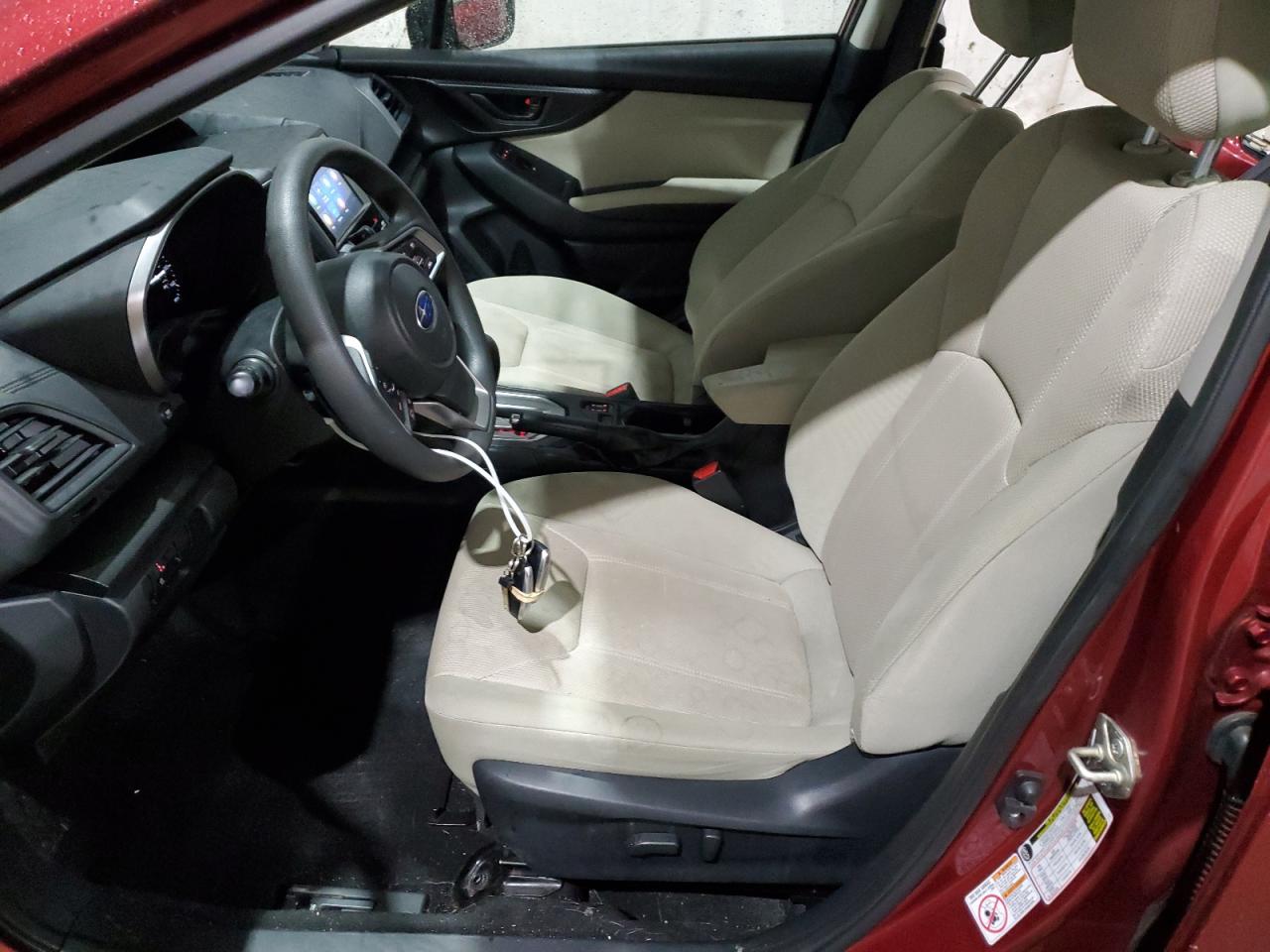 2020 Subaru Impreza VIN 4S3GKAD68L3600572 Copart auction photo, front end damage thumbnail 7