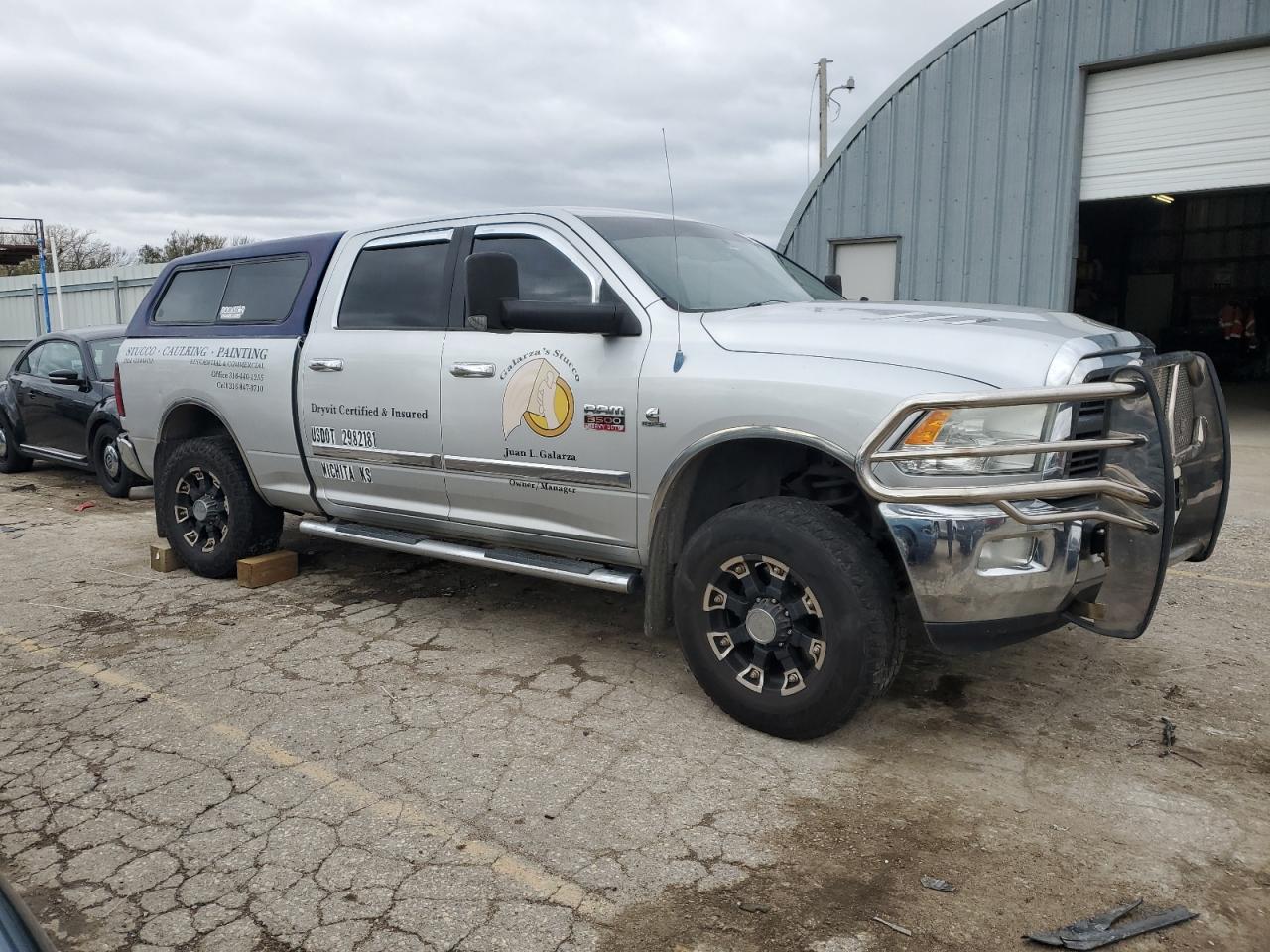 2011 Dodge RAM VIN 3D73Y3CL1BG549157 Copart auction photo, side / rear end damage thumbnail 4
