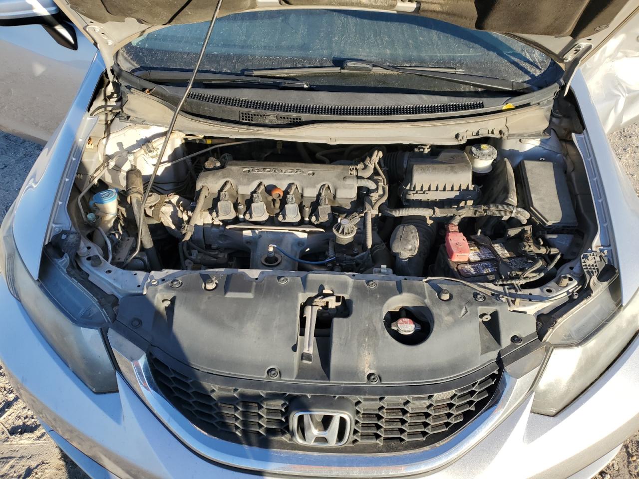 2015 Honda Civic VIN 19XFB2F5XFE033025 Copart auction photo, side / minor dent/scratches damage thumbnail 11