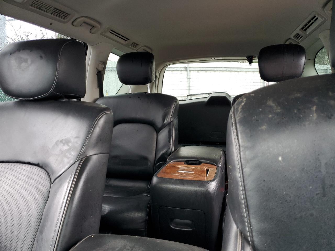 2018 Infiniti QX80 VIN JN8AZ2NE0J9190068 Copart auction photo, water/flood damage thumbnail 10