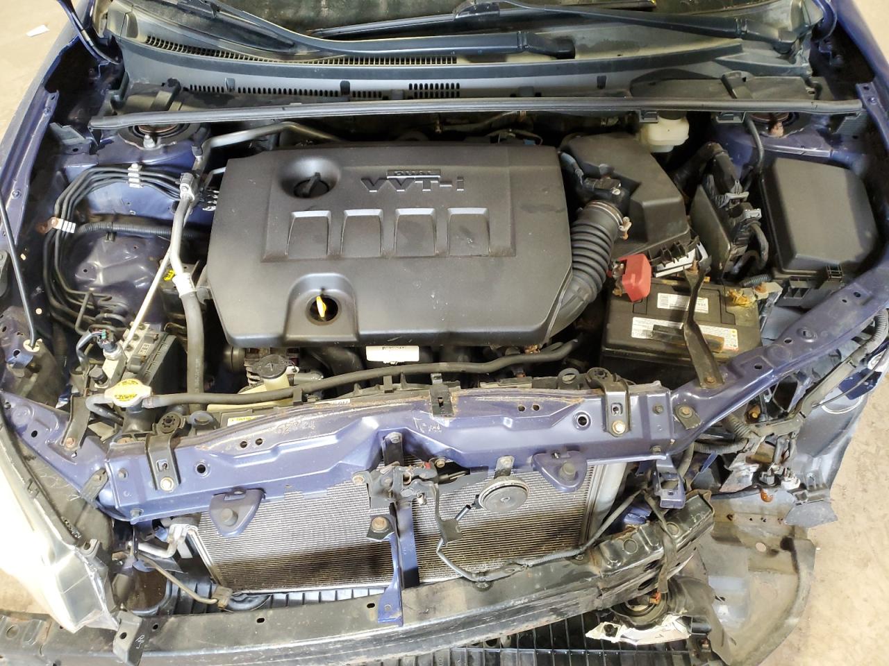 2014 Toyota Corolla VIN 2T1BURHE3EC087195 Copart auction photo, front end / rear end damage thumbnail 11