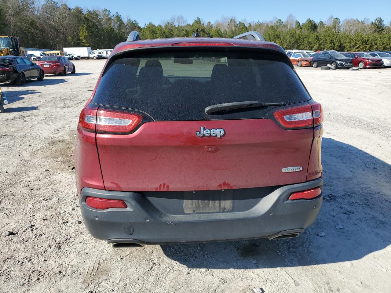 2015 Jeep Grand Cherokee VIN 1C4PJLCS9FW516325 Copart auction photo, front end / mechanical damage thumbnail 6