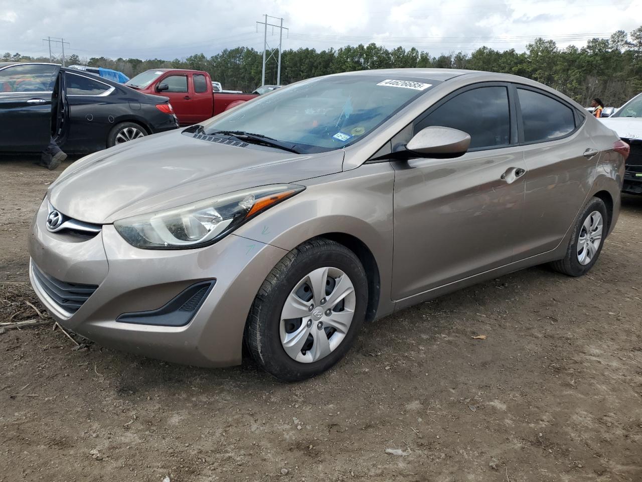 2016 Hyundai Elantra VIN 5NPDH4AE8GH784534