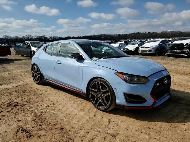 2022 Hyundai Veloster VIN KMHT36AH8NU014946 Copart auction photo, rear end damage thumbnail 15