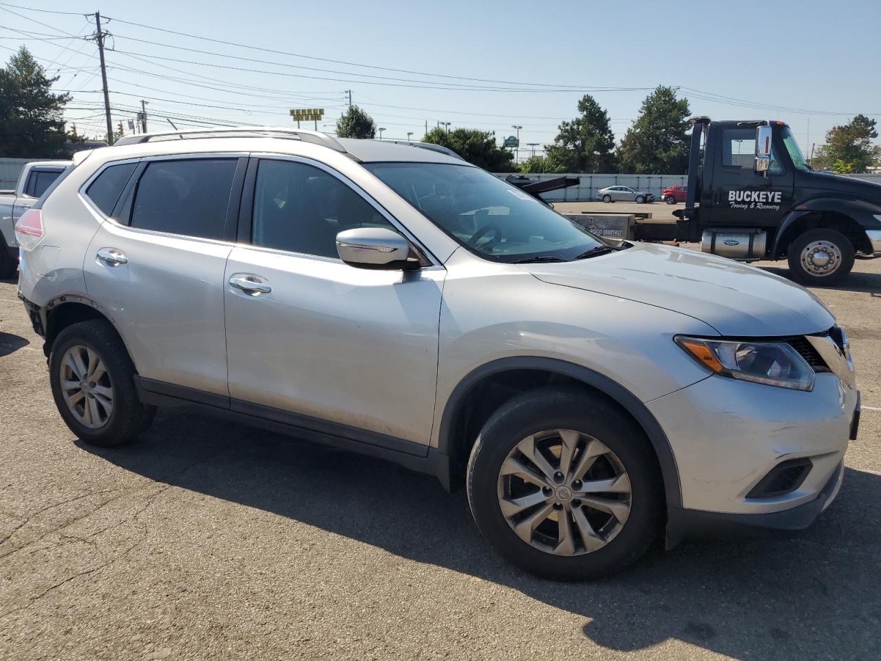 2014 Nissan Rogue VIN 5N1AT2MV4EC765646 Copart auction photo, rear end / front end damage thumbnail 4