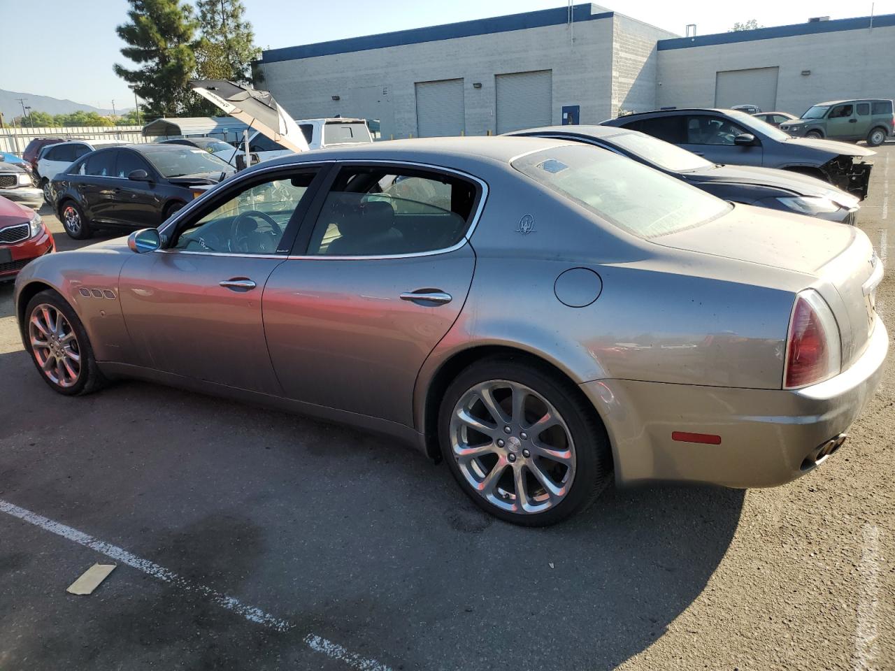 2006 Maserati Quattroporte VIN ZAMCE39A960026645 Copart auction photo, normal wear damage thumbnail 2