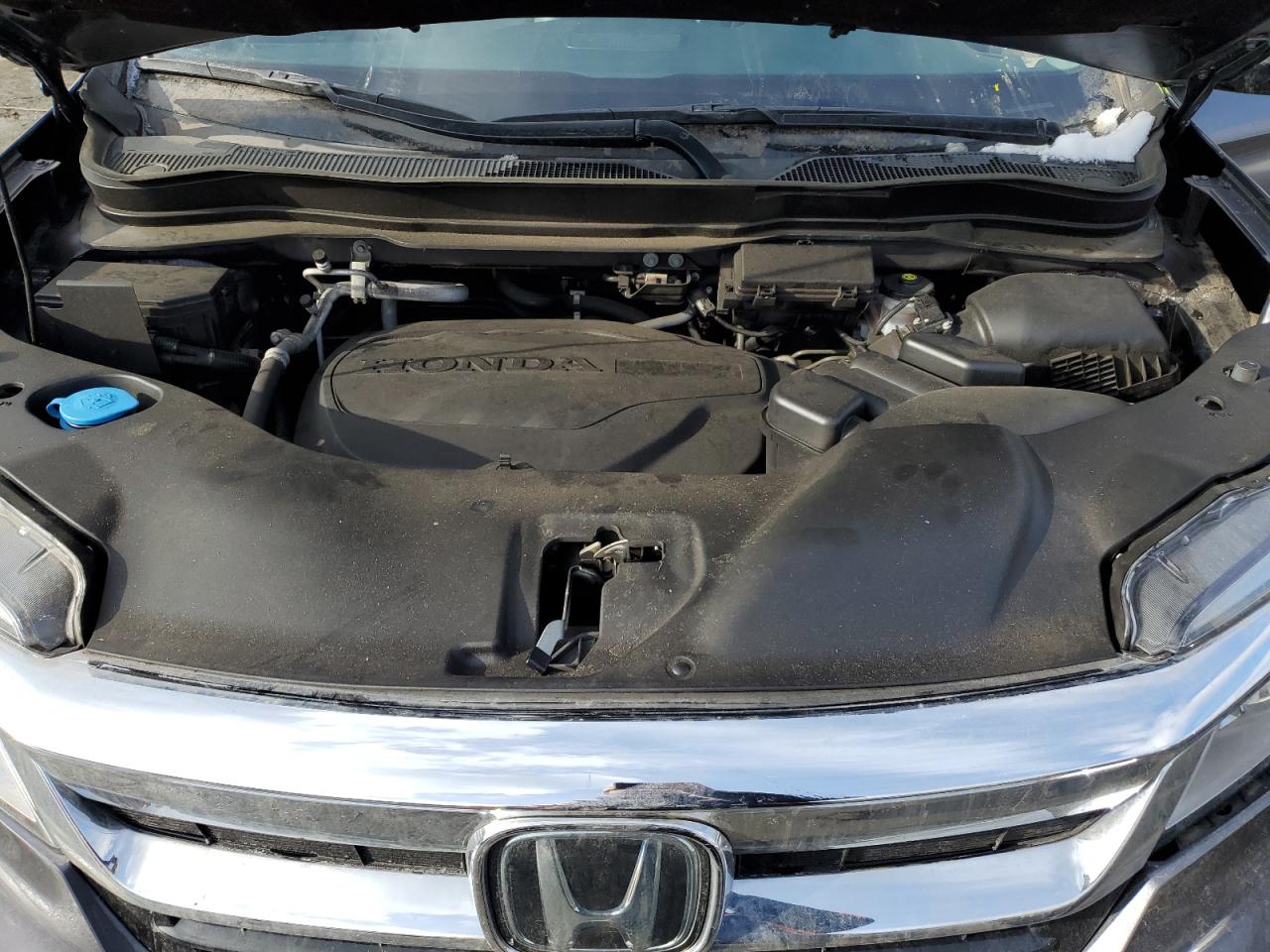 2021 Honda Pilot VIN 5FNYF6H97MB023385 Copart auction photo, side damage thumbnail 12