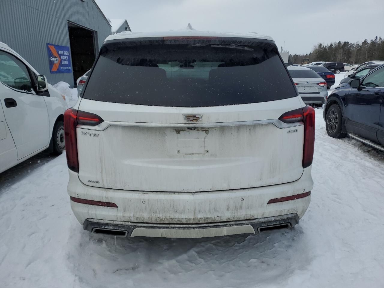 2020 Cadillac XT6 VIN 1GYKPDRS6LZ195144 Copart auction photo, front end damage thumbnail 6