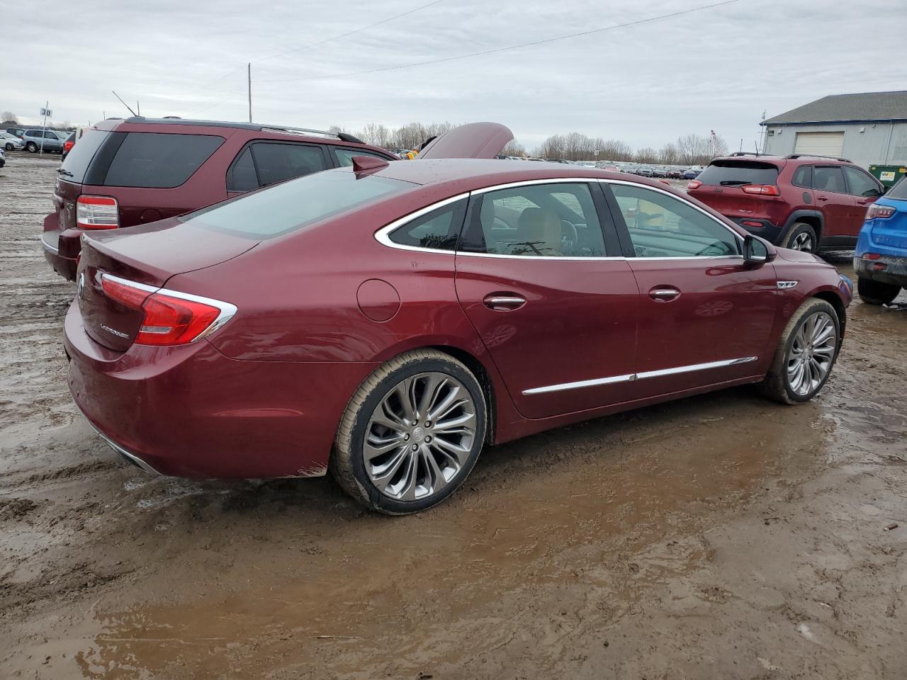 2017 Buick LaCrosse VIN 1G4ZR5SSXHU123118 Copart auction photo, front end / minor dent/scratches damage thumbnail 3