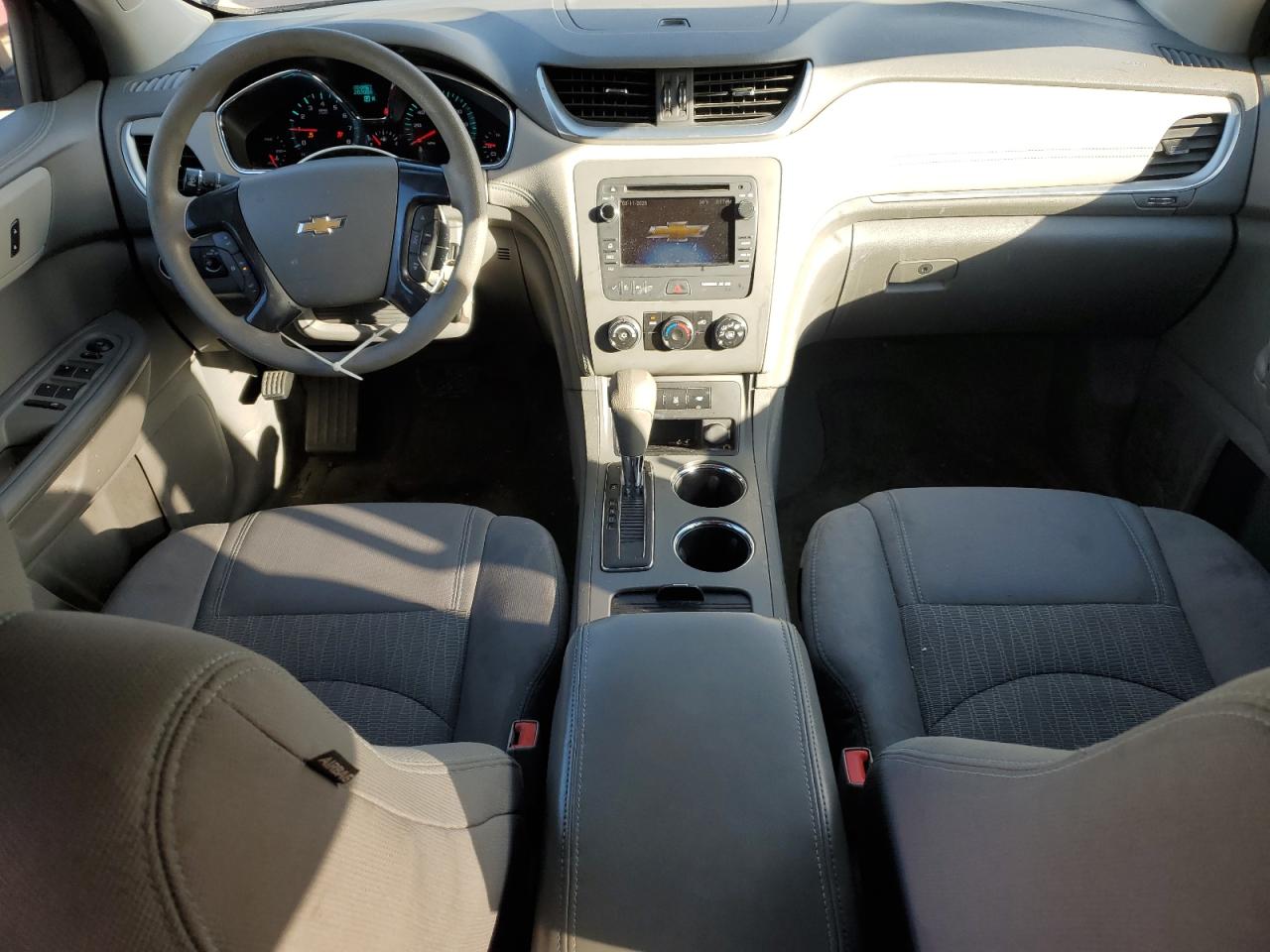 2013 Chevrolet Traverse VIN 1GNKRFKD1DJ114839 Copart auction photo, rear end / front end damage thumbnail 8