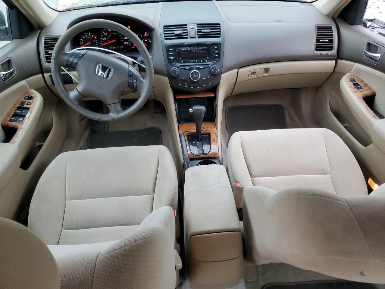 2005 Honda Accord VIN 1HGCM56755A062564 Copart auction photo, side / front end damage thumbnail 8