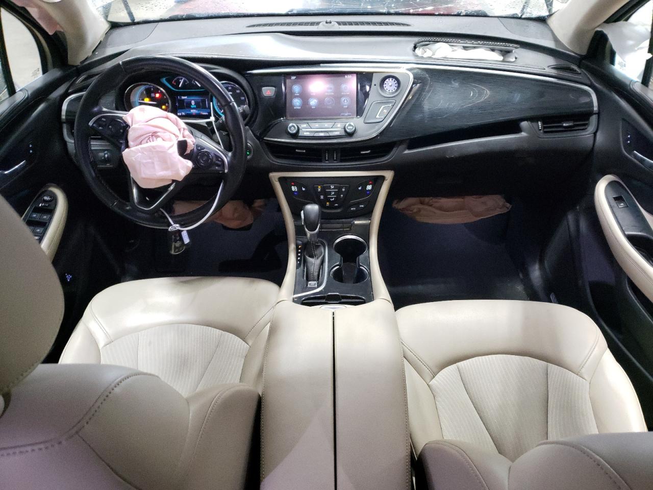 2017 Buick Envision VIN LRBFXCSA8HD093771 Copart auction photo, front end / side damage thumbnail 8