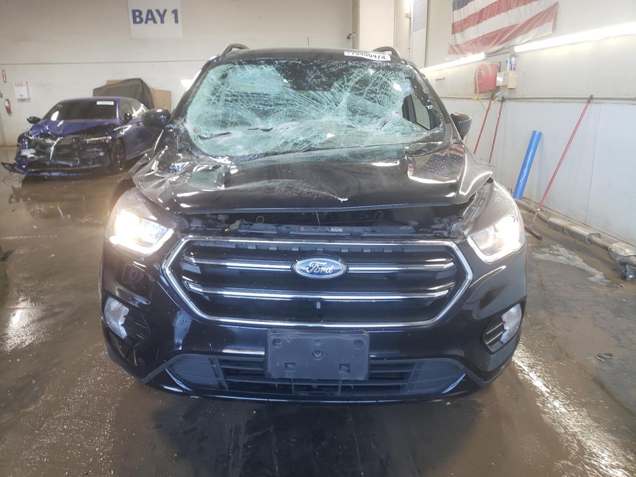 2019 Ford Escape VIN 1FMCU9GD6KUA72441 Copart auction photo, front end damage thumbnail 5