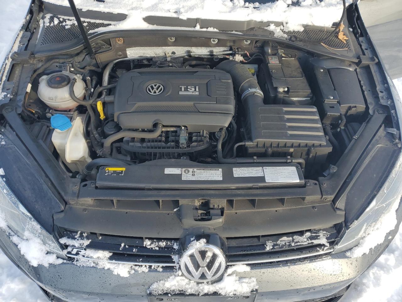2018 Volkswagen Golf VIN WVWWF7AU9JW147628 Copart auction photo, side damage thumbnail 12