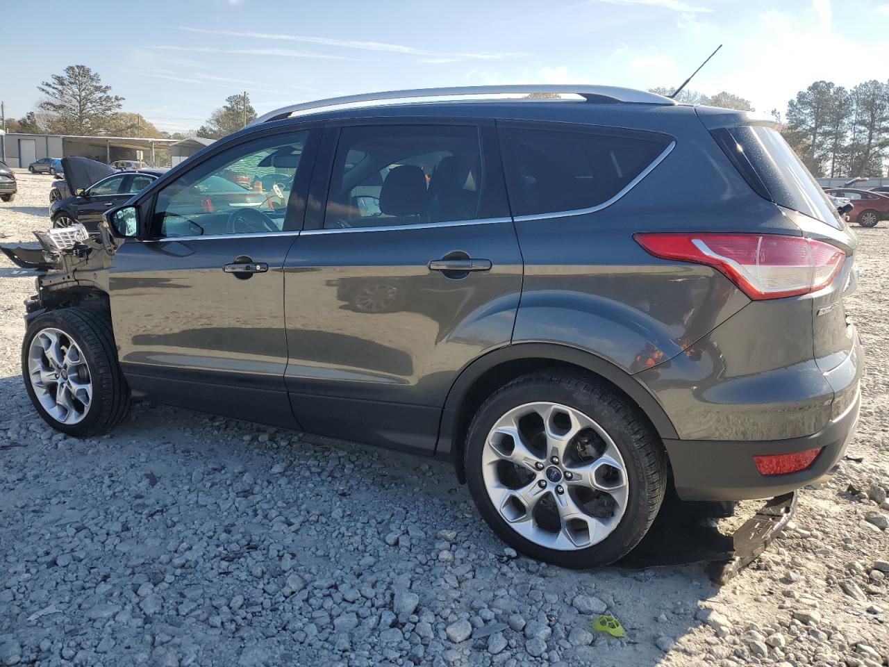 2015 Ford Escape VIN 1FMCU0J99FUA21831 Copart auction photo, front end damage thumbnail 2