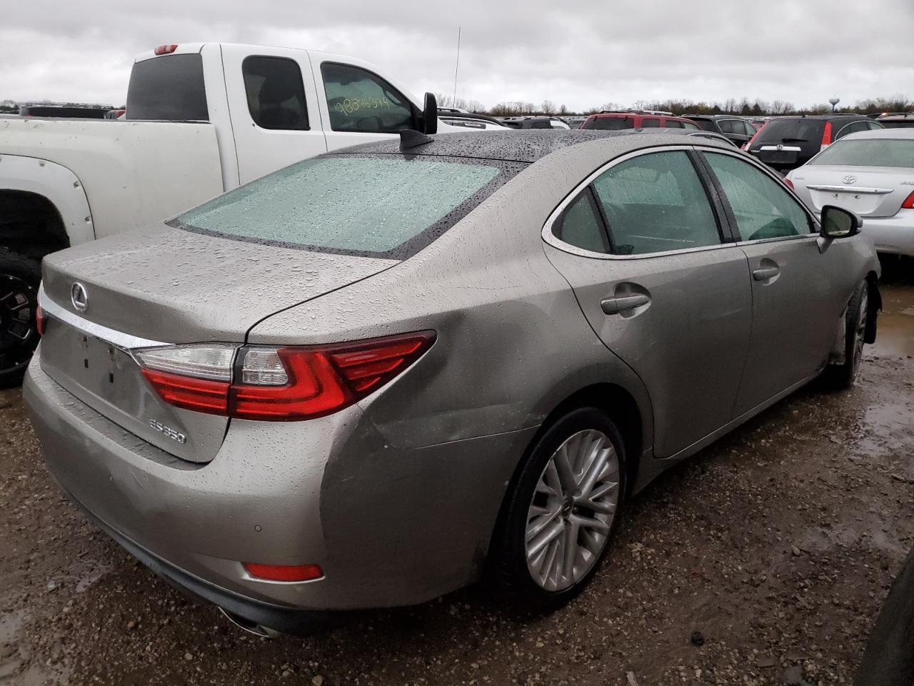 2016 Lexus ES VIN 58ABK1GG8GU005062 Copart auction photo, rear end damage thumbnail 3