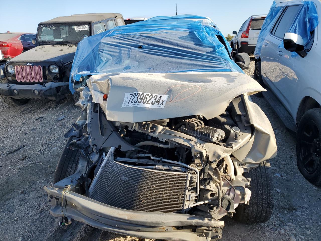 2011 Chevrolet Equinox VIN 2CNALBEC1B6265316 Copart auction photo, rollover / front end damage thumbnail 5