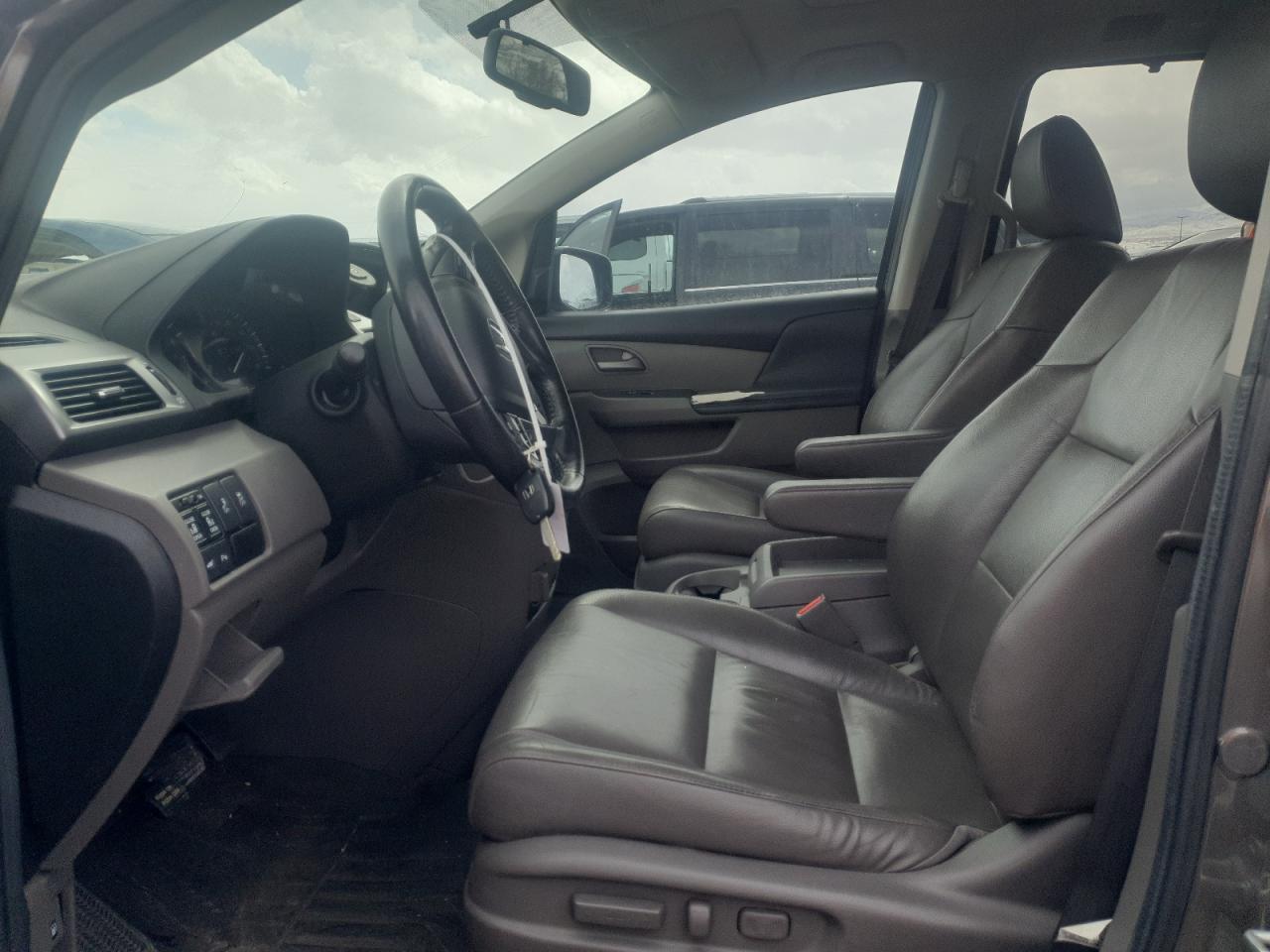 2013 Honda Odyssey VIN 5FNRL5H92DB009028 Copart auction photo, all over damage thumbnail 7