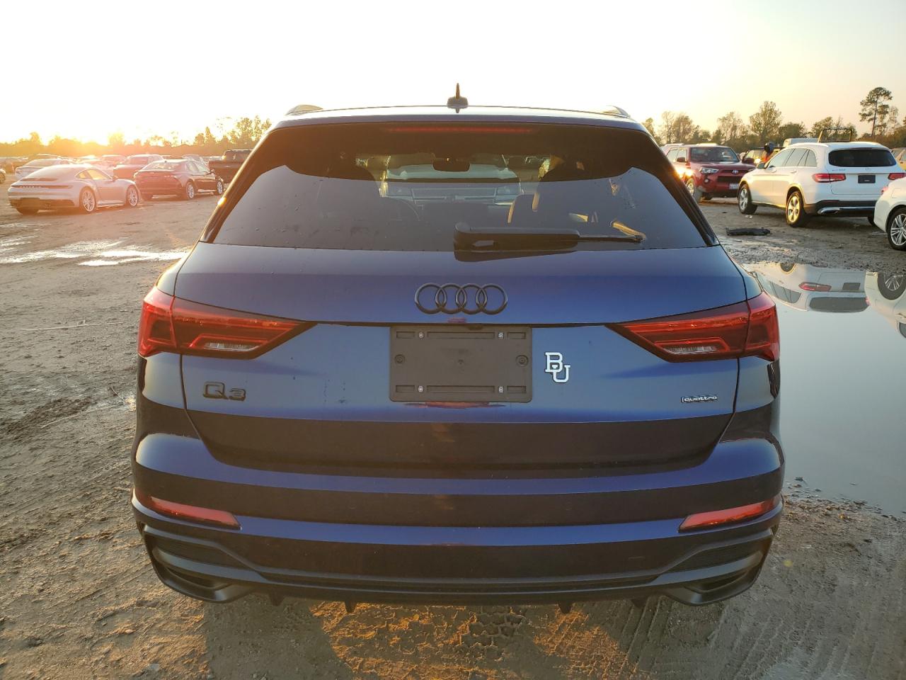 2022 Audi Q3 VIN WA1EECF34N1092381 Copart auction photo, front end damage thumbnail 6